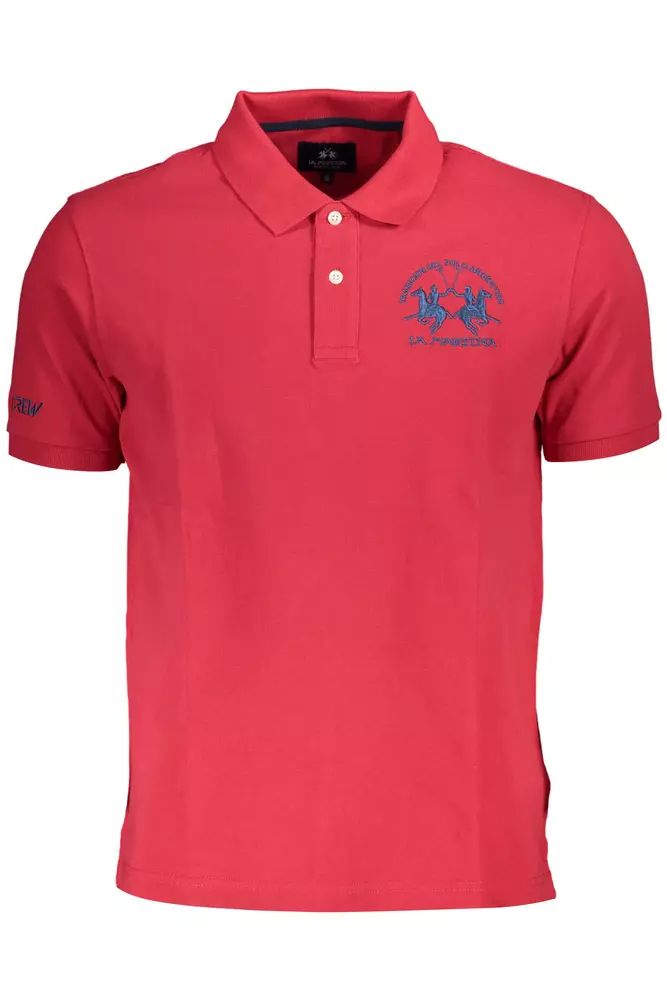 La Martina Chic Pink Short-Sleeved Polo Perfection