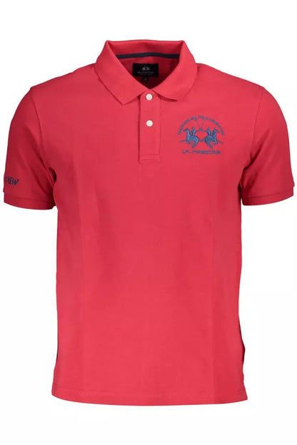 La Martina Chic Pink Short-Sleeved Polo Perfection