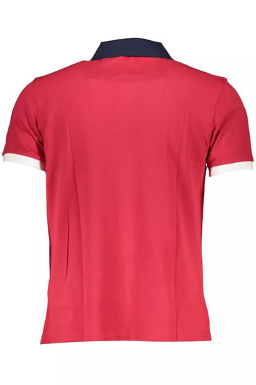 La Martina Elegant Pink Cotton Polo Shirt