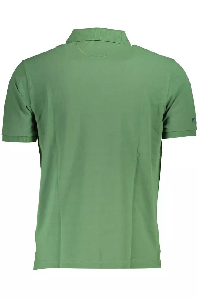 La Martina Elegant Green Short-Sleeved Polo