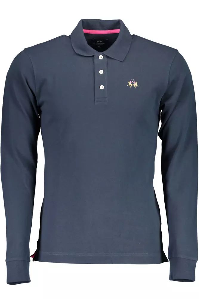 La Martina Chic Slim Fit Long-Sleeved Polo Shirt