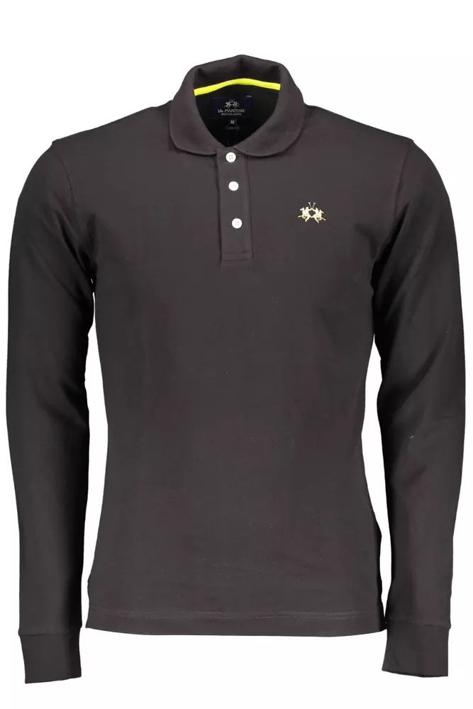 La Martina Elegant Slim Fit Embroidered Polo Shirt