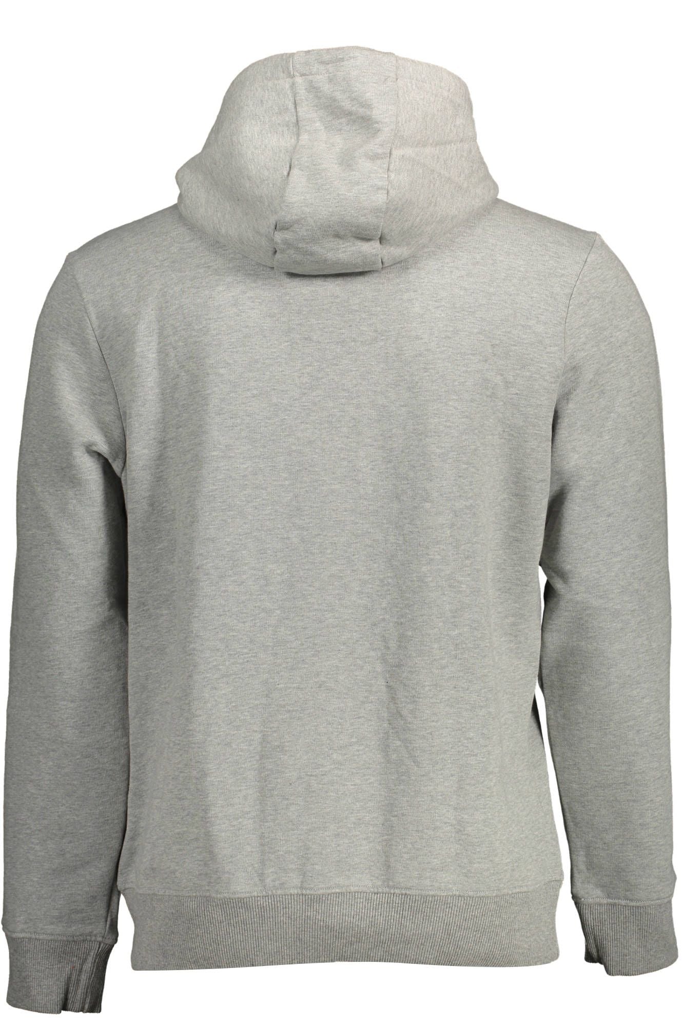 Napapijri Chic Gray Organic Cotton Blend Hoodie