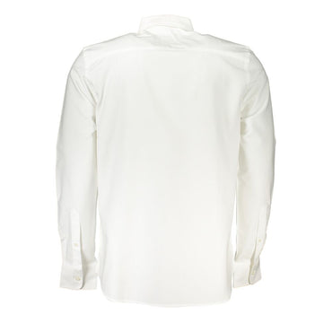 North Sails Elegant White Long Sleeve Button-Down Shirt