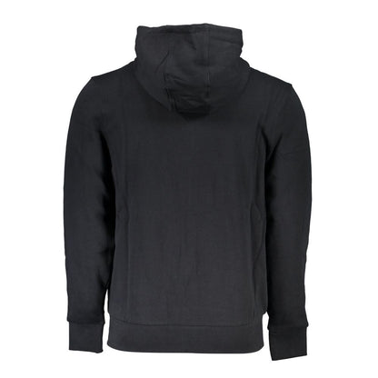 North Sails Eco-Conscious Hooded Sweatshirt in Black