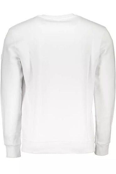 North Sails Elegant White Crew Neck Sweater