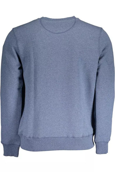 North Sails Elegant Blue Round Neck Sweatshirt