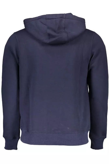 North Sails Sail the Waves Hooded Sweatshirt in Blue