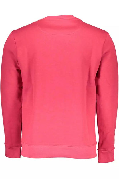 North Sails Chic Pink Printed Long-Sleeve Sweatshirt