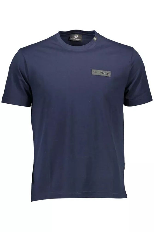 Plein Sport Electrify Your Wardrobe with the Sleek Blue Tee