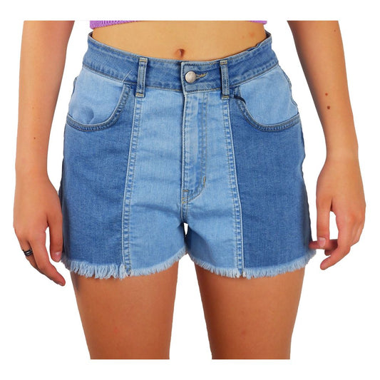 Blaue Baumwollshorts von Comme Des Fuckdown