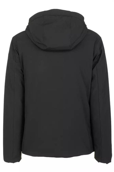 Fred Mello Sleek Hooded Men's Technical Jacket