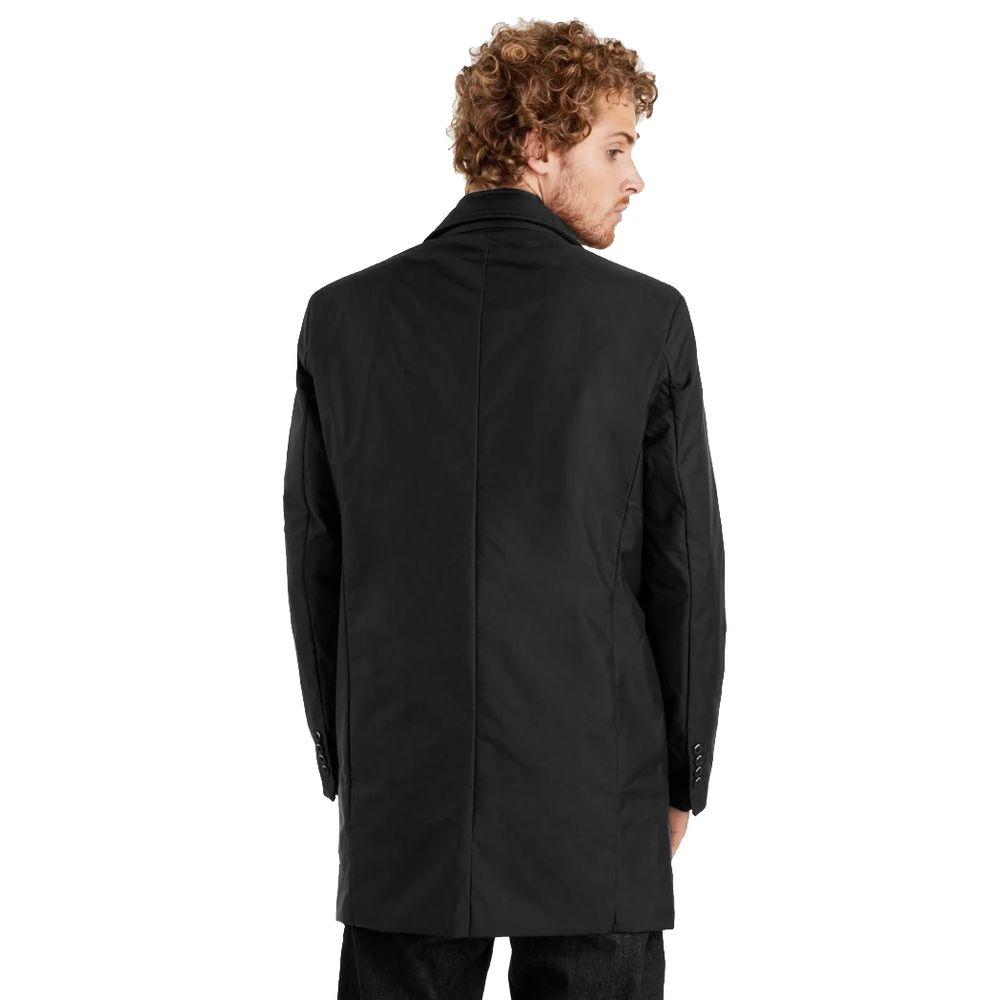 Refrigiwear Elegant Nylon Down Jacket with Iconic Details