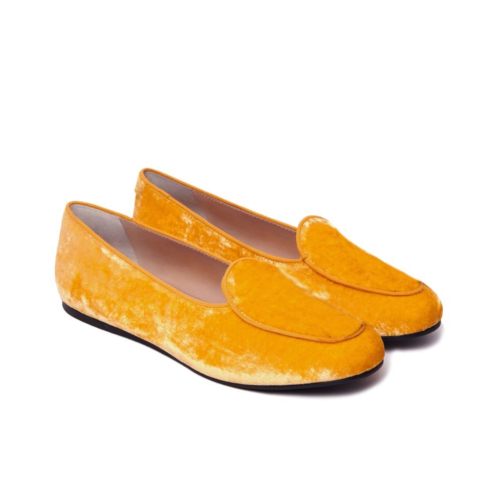 Charles Philip Timeless Velvet Moccasins - Elegant Comfort