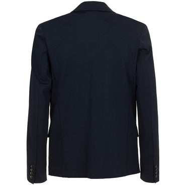 Fred Mello Chic Solid Blue Light Cotton Jacket
