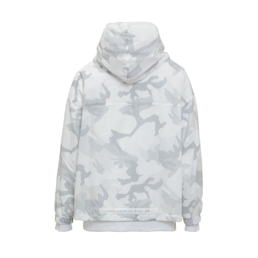 Dolce & Gabbana Camouflage Double Layer Hooded Jacket