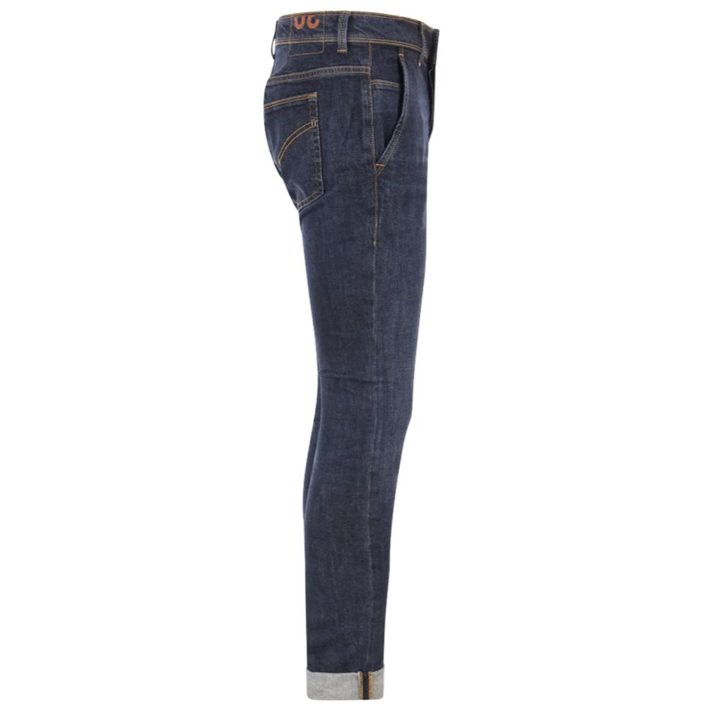 Dondup Blue Cotton Jeans & Pant