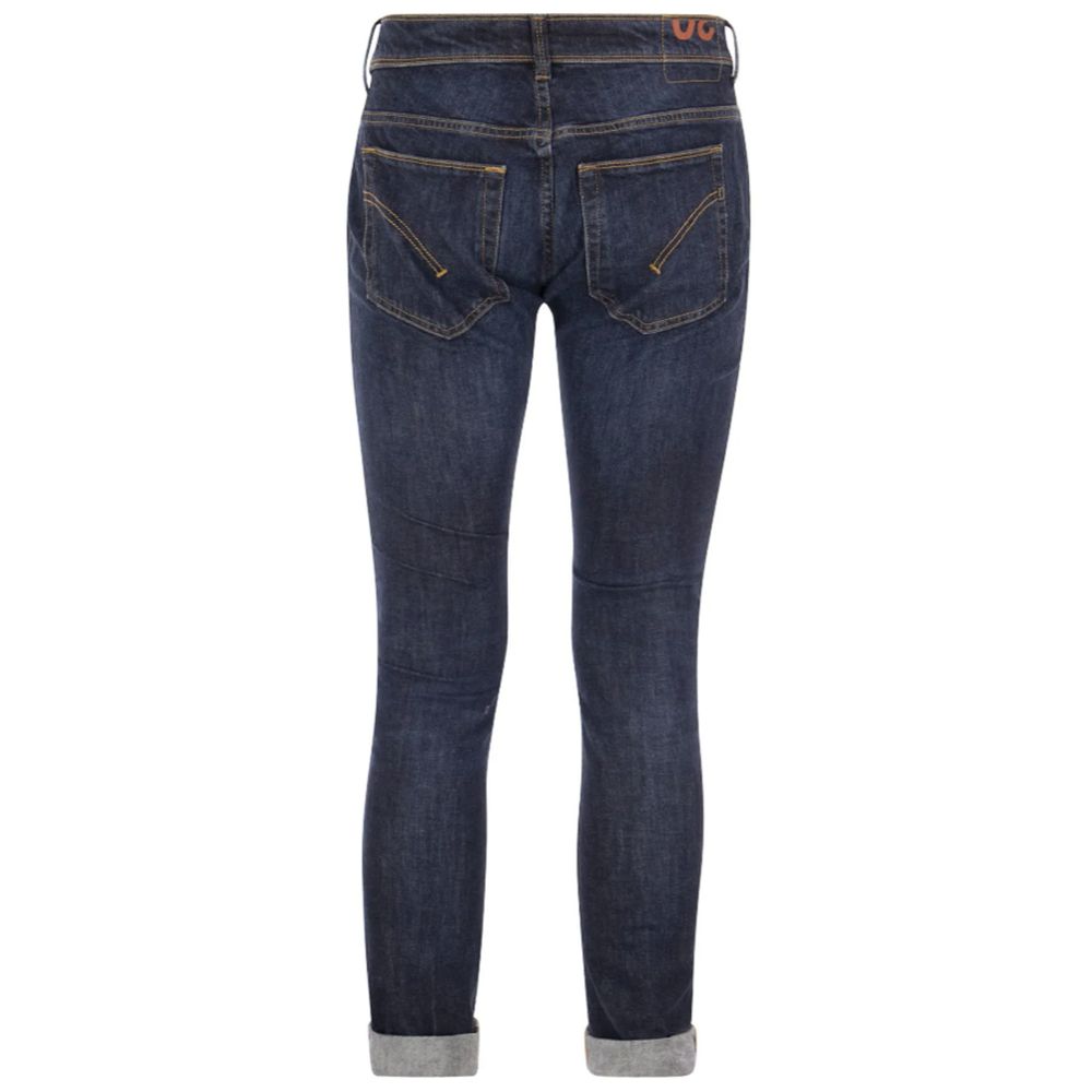 Dondup Blue Cotton Jeans & Pant