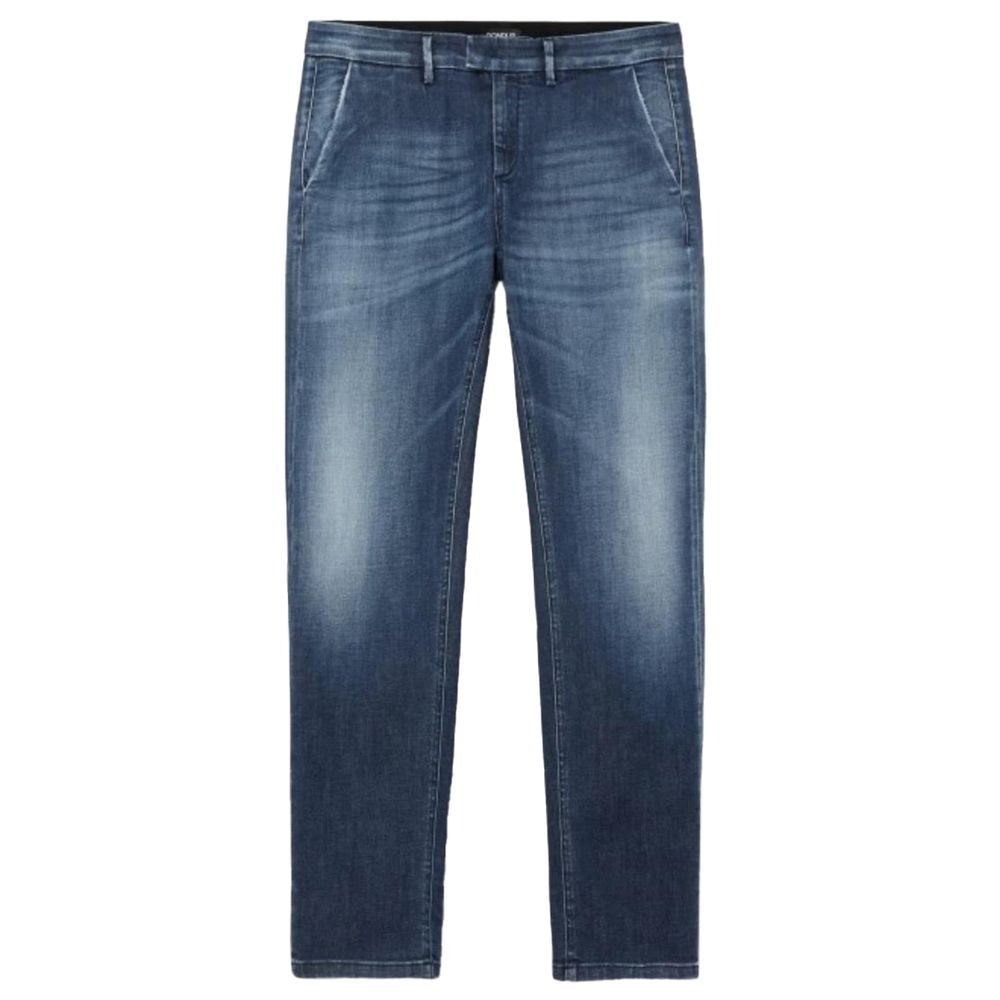 Dondup Blue Cotton Jeans & Pant