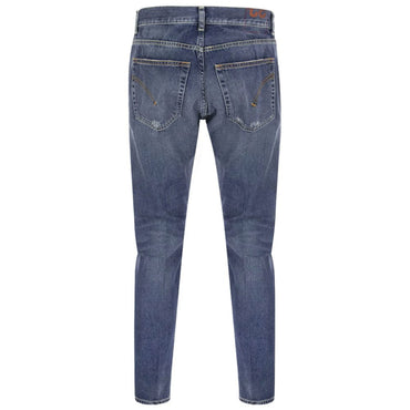 Dondup Blue Cotton Jeans & Pant