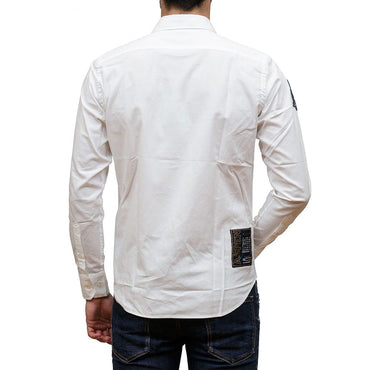 La Martina White Cotton Shirt