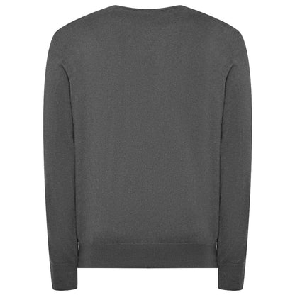 La Martina Gray Wool Sweater