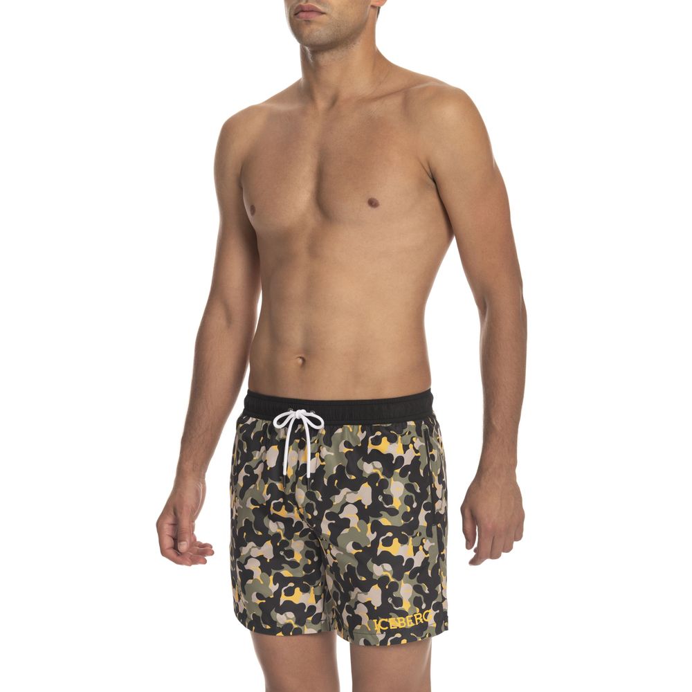 Iceberg Army Polyester Swimwear