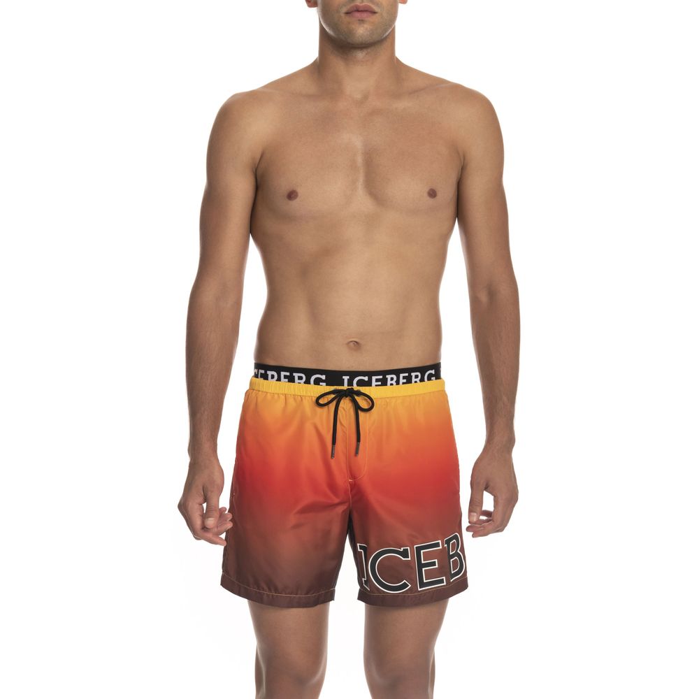 Iceberg Multicolor Polyester Swimwear