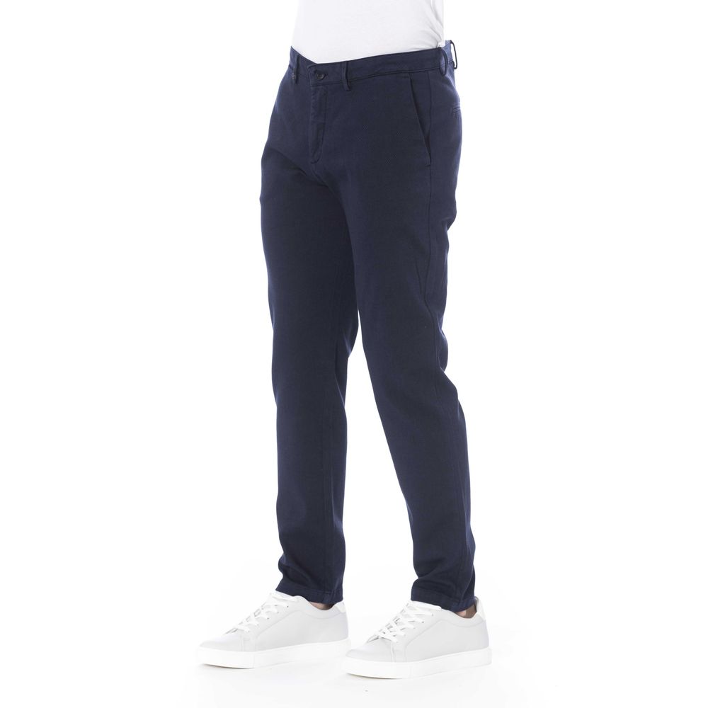 Distretto12 Blue Cotton Jeans & Pant