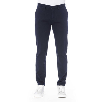 Distretto12 Blue Cotton Jeans & Pant