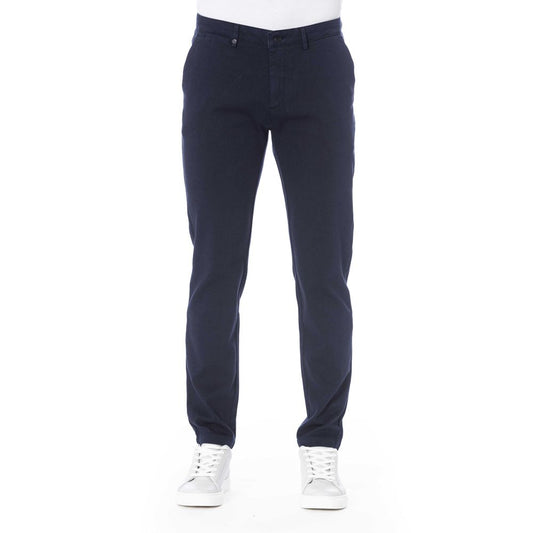 Distretto12 Blue Cotton Jeans & Pant