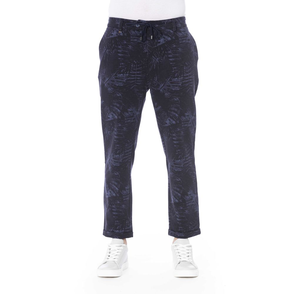 Distretto12 Blue Cotton Jeans & Pant