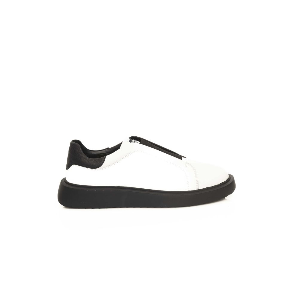 Cerruti 1881 White CALF Leather Sneaker