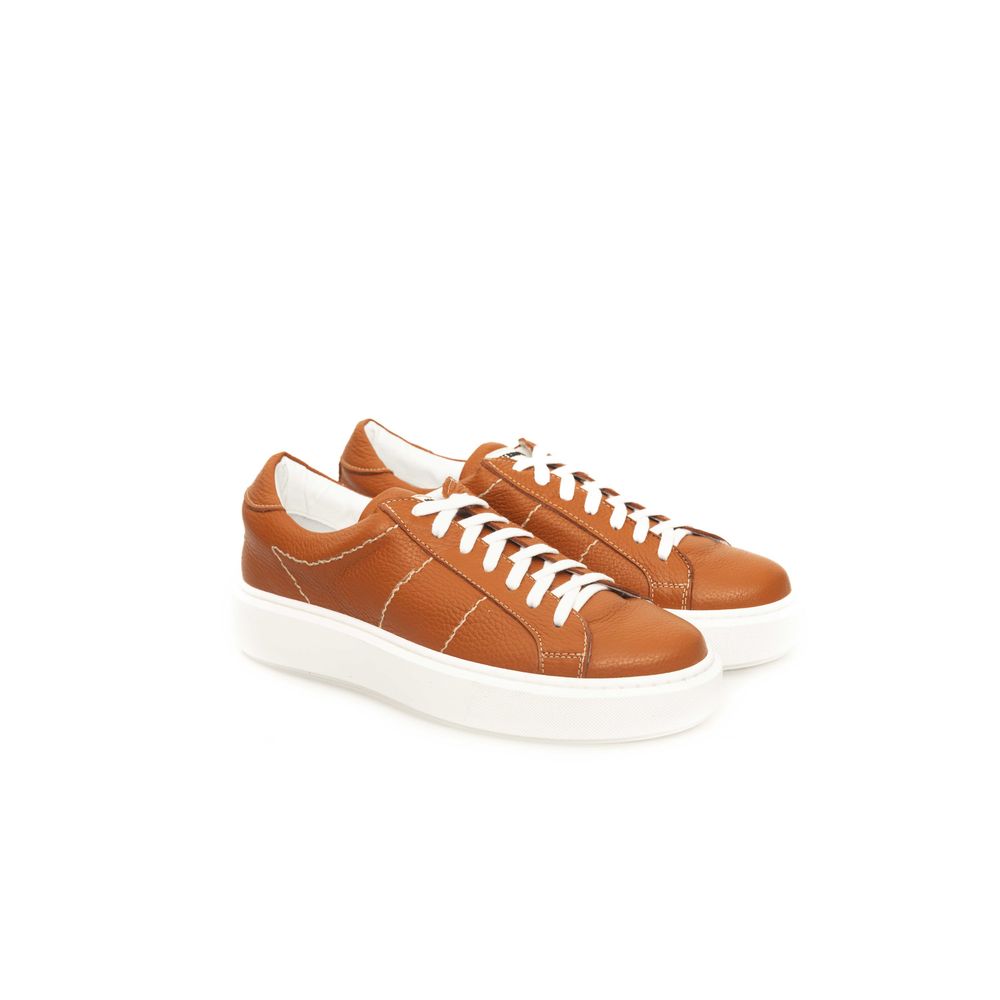 Cerruti 1881 Orange COW Leather Sneaker