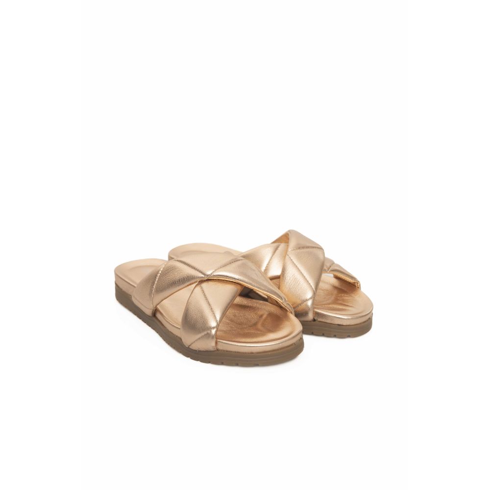 Cerruti 1881 Beige Sheepskin Sandal