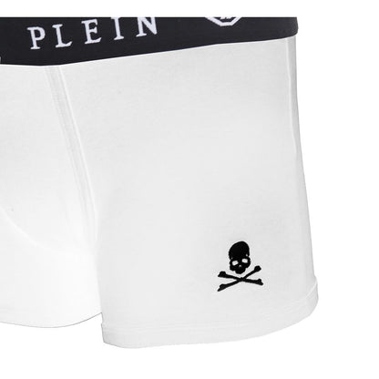 Weiße Baumwollunterwäsche von Philipp Plein