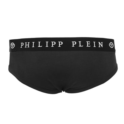 Schwarze Baumwollunterwäsche von Philipp Plein