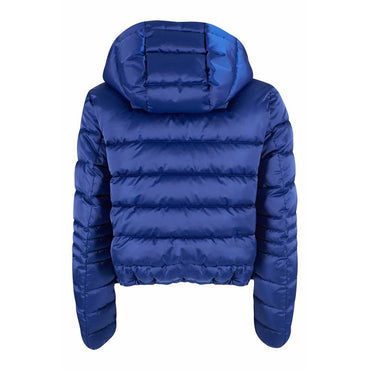 Yes Zee Chic Zippered Short Down Jacket with Hood