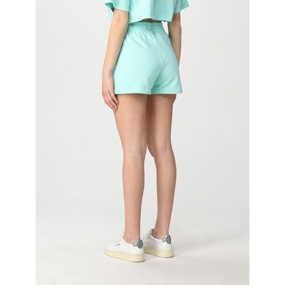 Pharmacy Industry Chic Green Cotton Shorts - Casual Luxury Wear