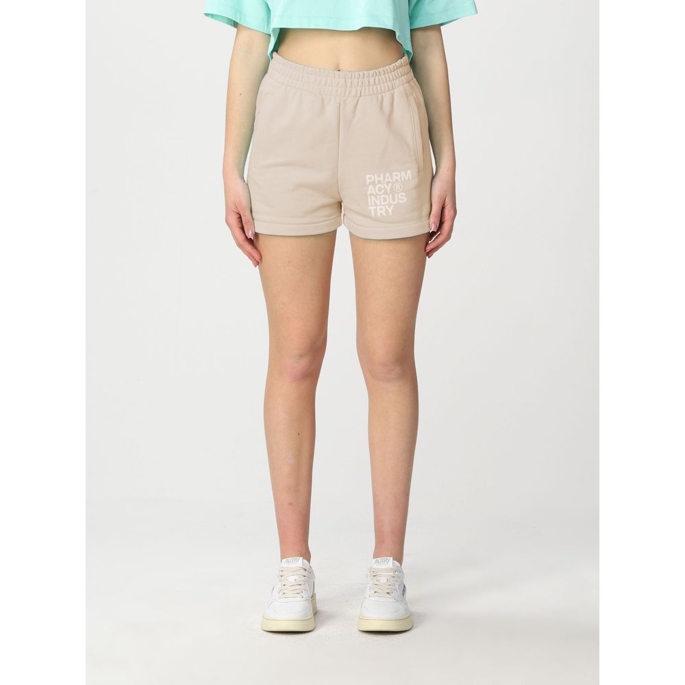 Beige Baumwoll-Shorts von Pharmacy Industry