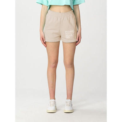 Beige Baumwoll-Shorts von Pharmacy Industry