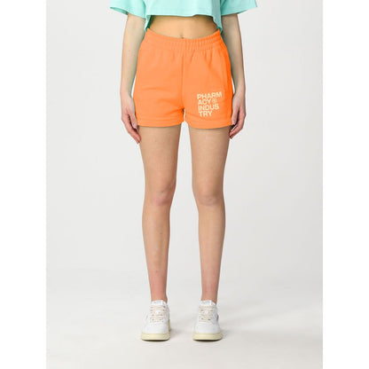 Pharmacy Industry Orange Baumwoll-Shorts