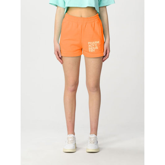 Pharmacy Industry Orange Baumwoll-Shorts