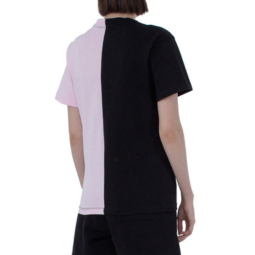 Comme Des Fuckdown Chic Two-Tone Cotton Tee for Stylish Women