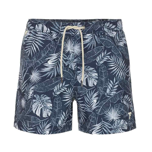 Fred Mello Chic Floral Motif Men's Boxer Swimwear