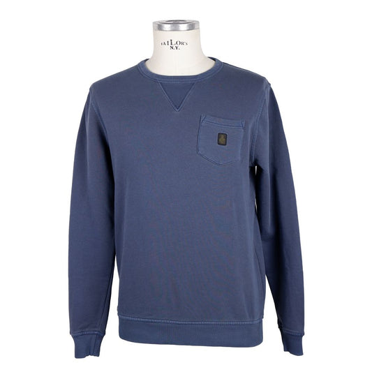 Refrigiwear Garment-Dyed Cotton Sweatshirt with Chest Pocket