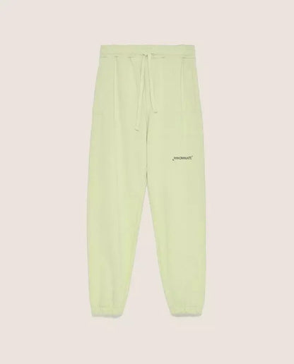 Hinnominate Pastel Green Cotton Sweatpants for Men