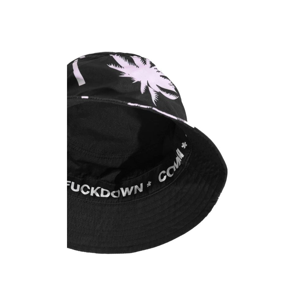 Comme Des Fuckdown Palm Print Fisherman Hat with Embroidered Logo