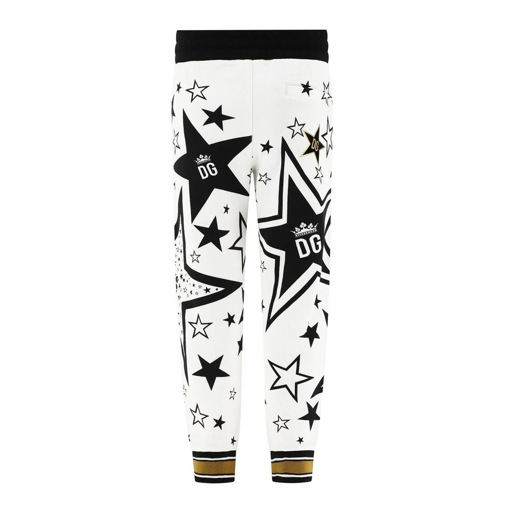 Dolce & Gabbana Elevated Comfort White Sweatpants