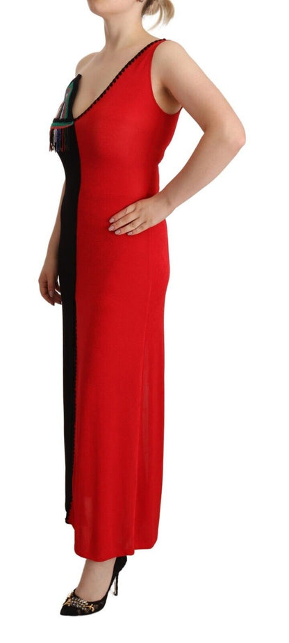 Elegant One Shoulder Sheath Long Dress